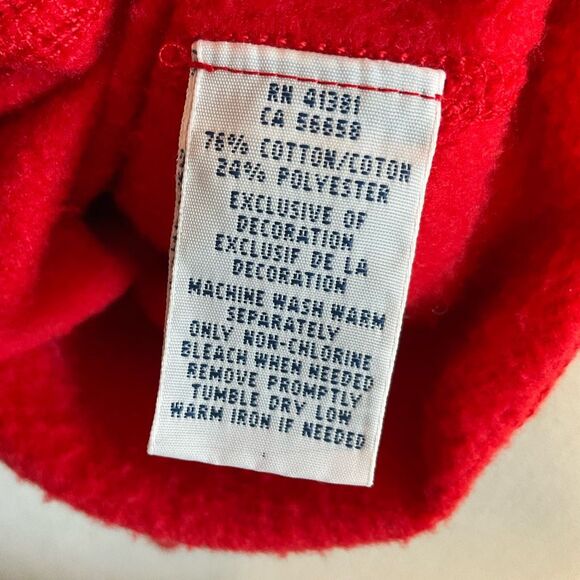 Vintage Polo Ralph Lauren Sweater Men XXL Cardinal Red Blue Pony Shawl Knit - Picture 4 of 8